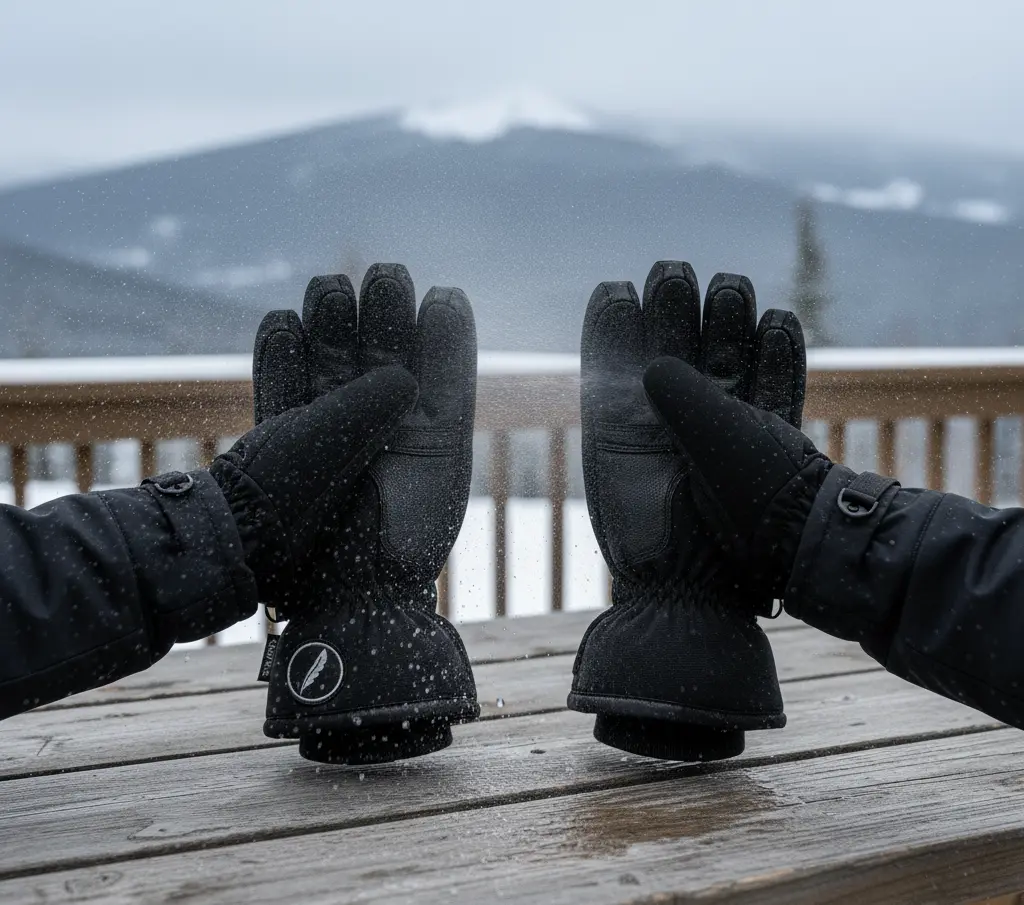 Waterproof vs Water-Resistant Ski Gloves