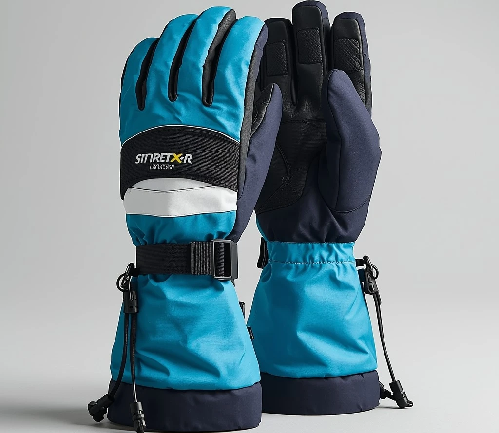 Why do ski gloves have wrist straps