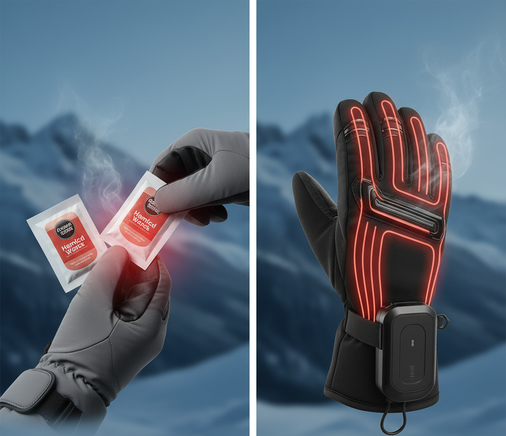 Heat Packs or Electrical Gloves