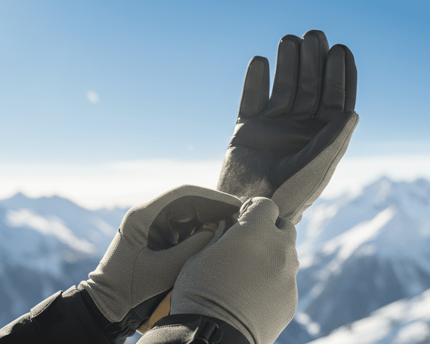 Wear Thin Liner Gloves to Reduce Friction