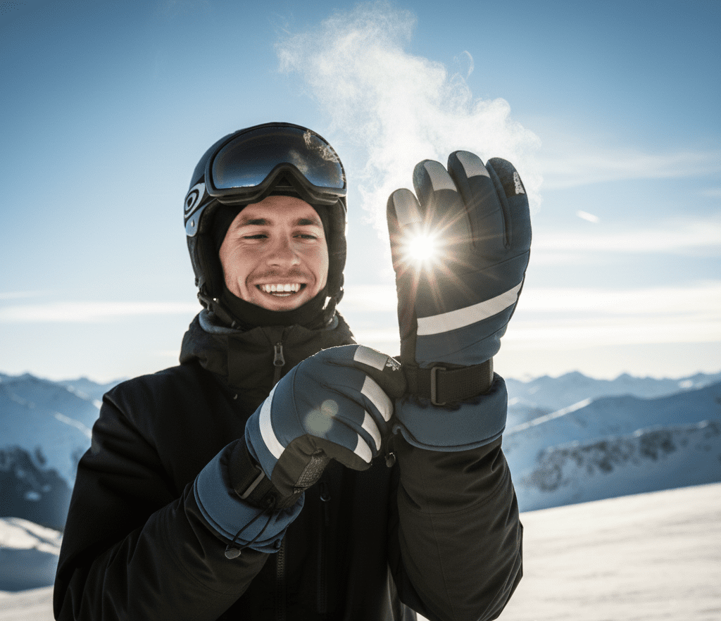 Stop Moisture in Ski Gloves by Sealing the Wrist