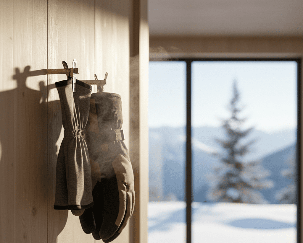 Rotate & Air Out Gloves Between Ski Days