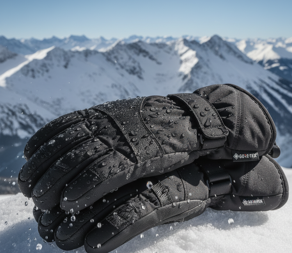 Mittens vs Ski Gloves for Skiing: 7 Powerful Pros and Cons You Must Know Waterproof ski gloves with Gore-Tex shell