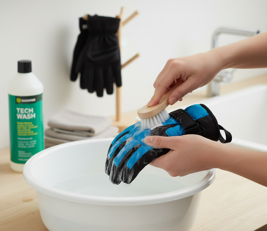 7 Proven Ways How to Store Ski Gloves Off-Season (Keep Them Like New!) Cleaning ski gloves before storage