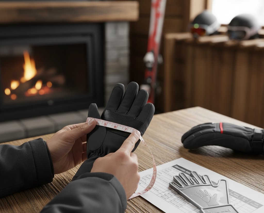 How to size ski gloves correctly