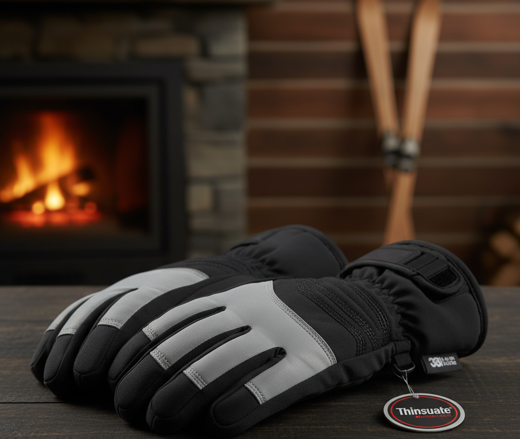 7 Easy Ways to Avoid Sweaty Hands While Skiing (Stay Fresh & Comfortable) Thinsulate insulation ski gloves