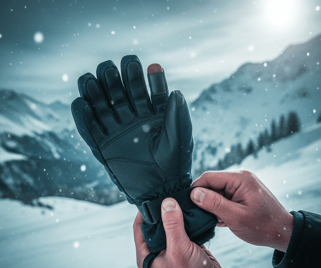why ski gloves feel tight wrong size example