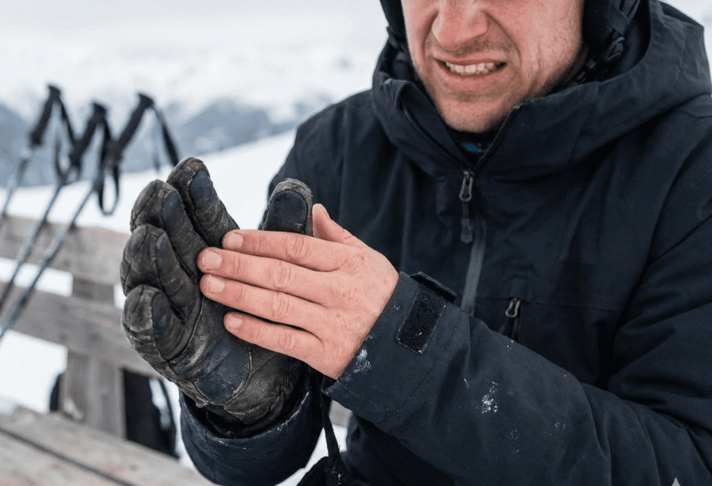 Ski Gloves Cause Hand Pain