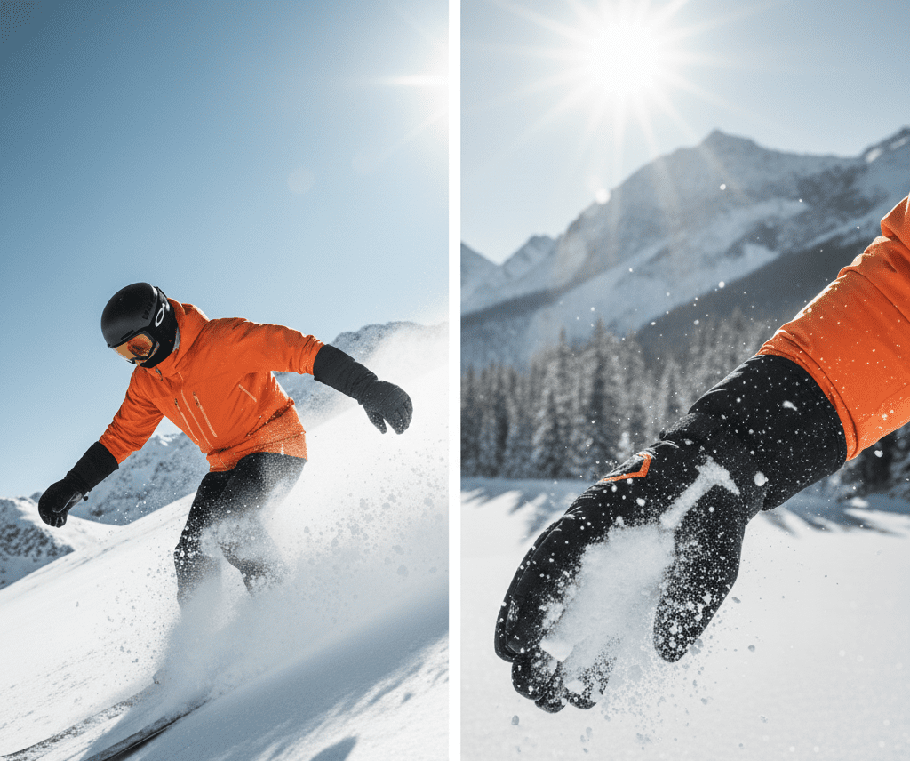 Deep Powder Gets Inside Regular Gloves