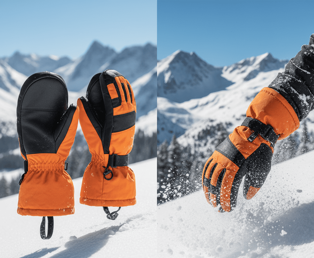 Different Ski Gloves for Powder Days