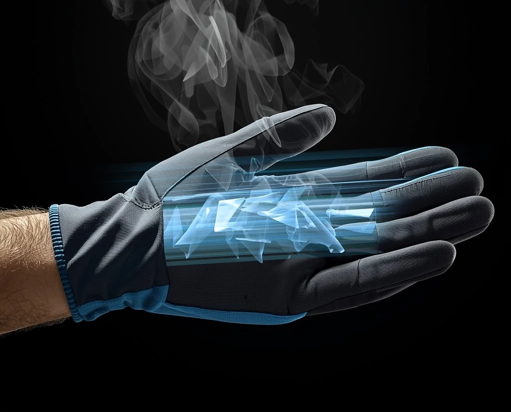 how Gore-Tex gloves keep hands dry inside by releasing sweat vapor