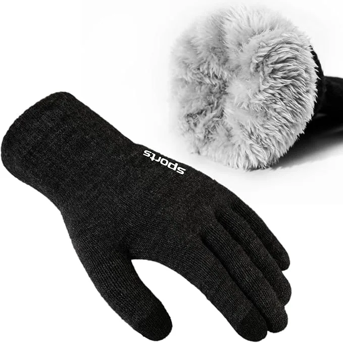 Trifabricy Wool Fleece Gloves