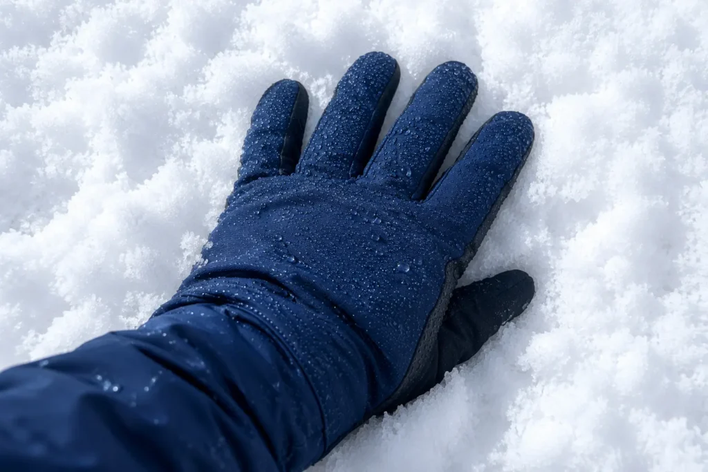 Best waterproof ski gloves of 2026 lined up showing Gore-Tex and TPU membrane construction