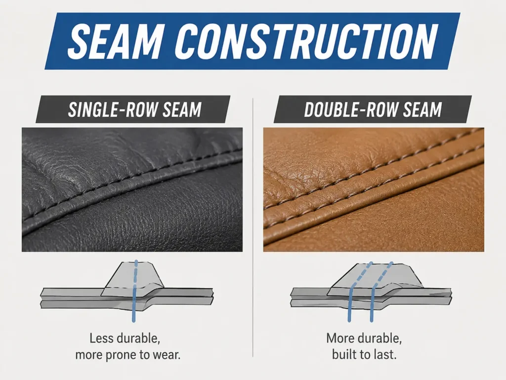 are expensive ski gloves worth it — seam construction diagram