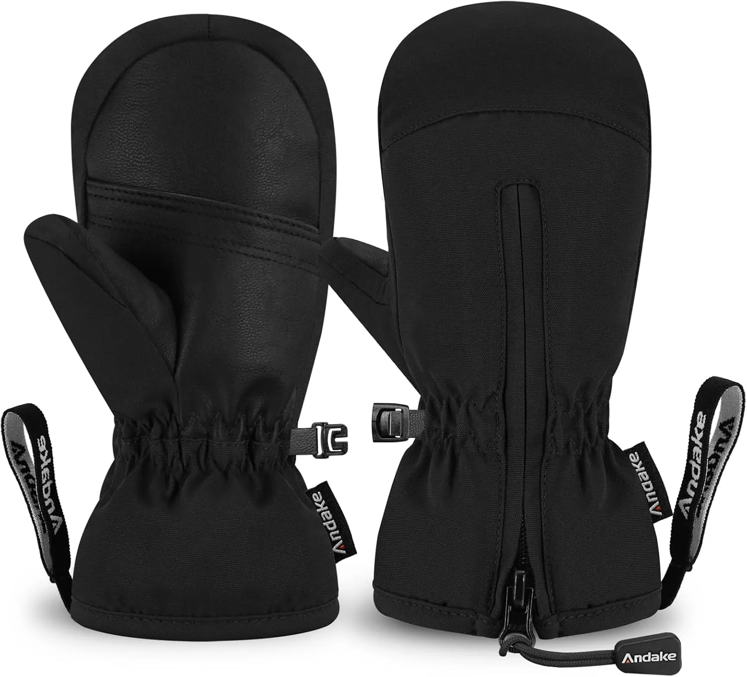 Andake Kids Ski Mittens Gloves Waterproof