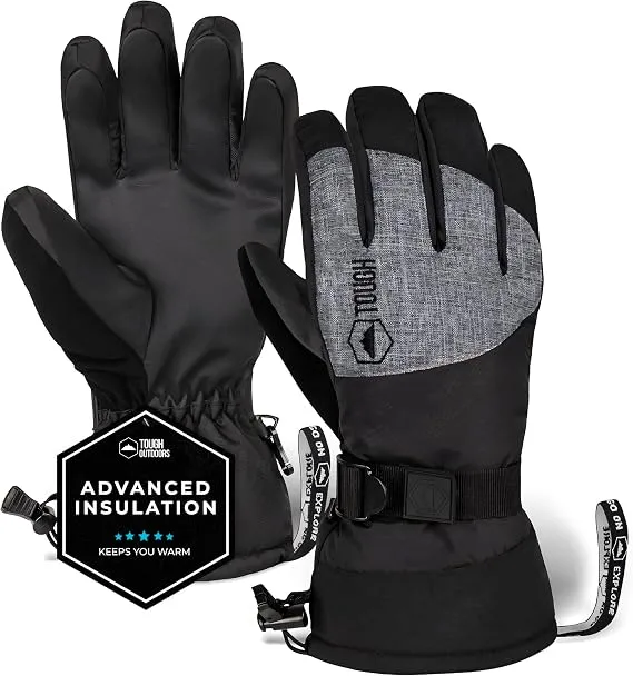 Tough Outdoors Ski Gloves Men Women